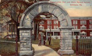 LP42  Edinboro  Pennsylvania Postcard State Normal School