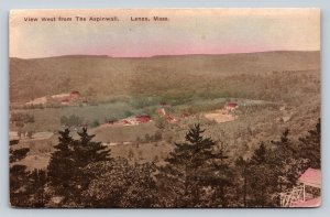 View West From The Aspinwall Lenox Massachusetts Vintage Postcard 1716