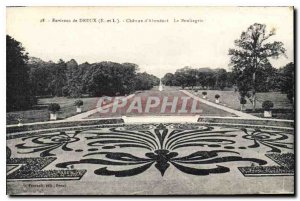 Old Postcard surroundings Dreux E and L Chateau Abondant