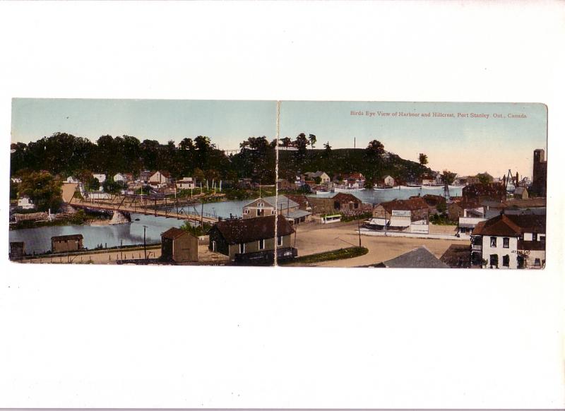 Harbour and Hillcrest, Port Stanley, Ontario, Double Sized