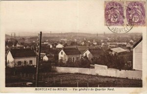 CPA MONTCEAU-les-MINES Vue Generale du Quartier Nord (1190830)