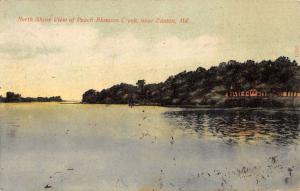 Easton Maryland Peach Blossom Creek North Shore View Antique Postcard K11526