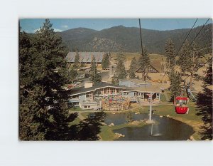 Postcard A lovely view of Palisades Tahoe from the Sky Ride, Olympic Valley, CA