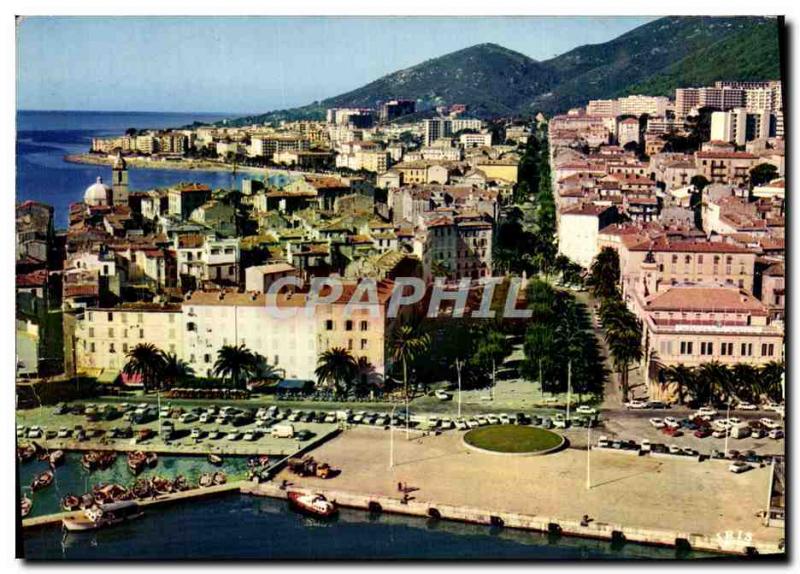 CPM Charmes Et Couleurs De La Corse Ajaccio La Ville Imperiale traversee par la 