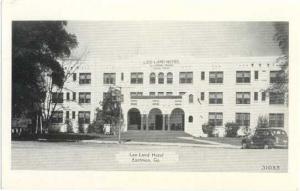 Lee-Land Hotel in Eastman, Georgia, GA, White Border