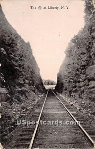 Train Track - Liberty, New York NY  