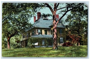 c1910's Residence Of John S. Cheney South Manchester CT Unposted Trees Postcard