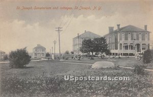 St Joseph Sanatorium and Cottages - Saint Josephs, New York