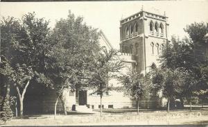 c1910 RPPC Postcard; Presbyterian Church, Brookings SD Unposted