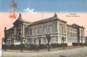 BR71599 tournai palais de justice belgium