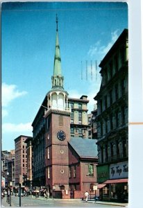 Postcard - Old South Meeting House - Boston, Massachusetts
