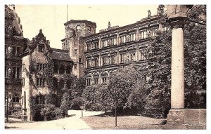 Germany Heidelberg, Partie aus dem Schlosshof