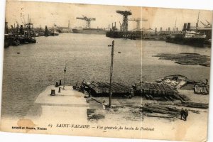 CPA St-NAZAIRE - Vue générale du Bassin (251078)