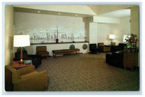 Hotel Plymouth Interior Forty Ninth Street Just Of Broadway New York NY Postcard