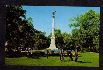 TN Iowa Battle SHILOH TENN Civil War Military Tennessee Postcard