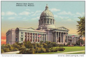 NMissouri Jefferson City State Capitol Building Curteich