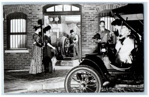 Chicago Illinois IL Postcard RPPC Photo Power House Museum Of Science & Industry