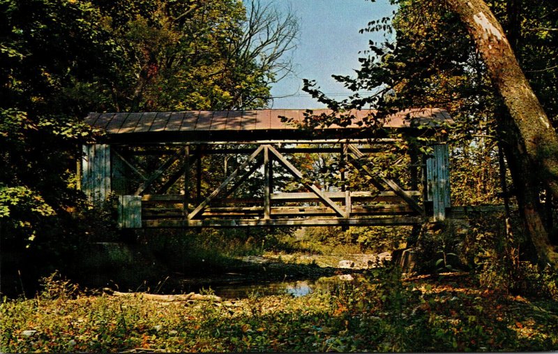 Lobdell Creek Covered Bridge Licking County Ohio