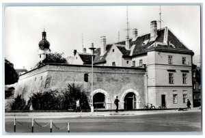 Gyor Transdanubia Hungary Karmelita Ter 1974 Vintage Posted RPPC Photo