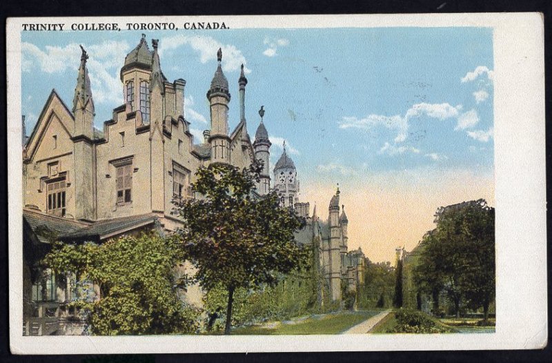 Ontario TORONTO Trinity College - pm1925 - White Border