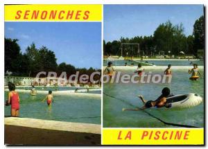 Postcard Modern Senonches Pool