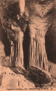 Les Colonnes cannelees,Grotte de Remouchamps,Belgium BIN