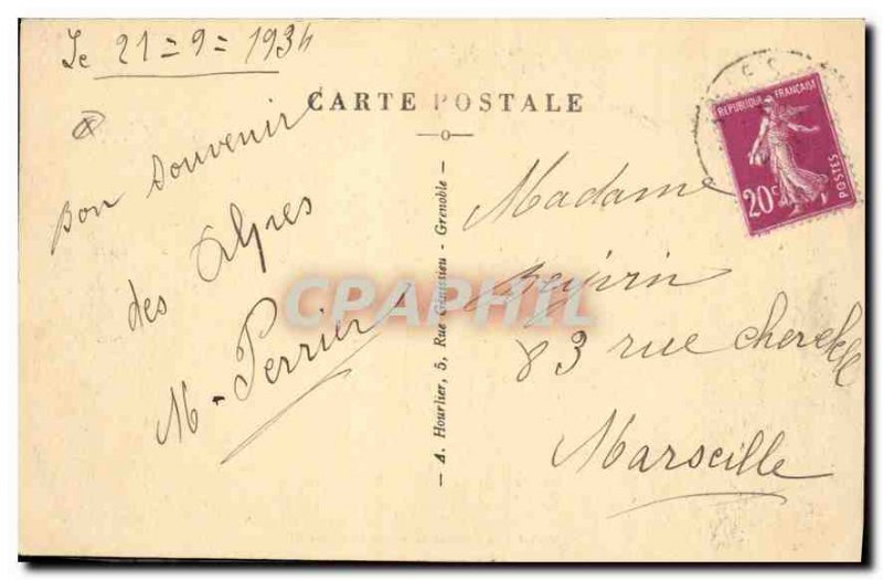 Postcard Old La Casse Deserte Col Izoard