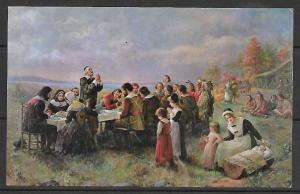 Massachusetts, Plymouth - The First Thanksgiving - [MA-152]