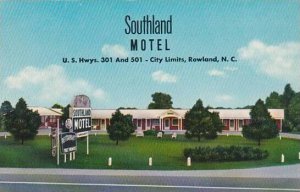 North Carolina Rowland Southland Motel