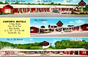 Kentucky Scottsville Carter's Motels