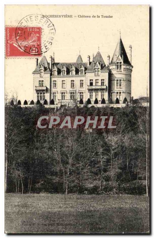 Old Postcard Rocheserviere Chateau De La Touche