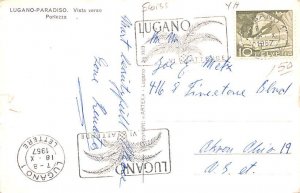 Lugano Paradiso Switzerland 1957 