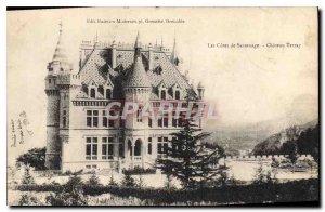 Old Postcard The Sassenage castle Cotes Terray