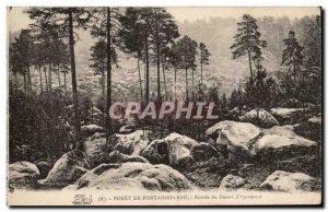 Forest of Fontainebleau - Entree Desert of & # 39Apremont - Old Postcard