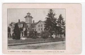 St Margaret's School Waterbury Connecticut 1905c postcard