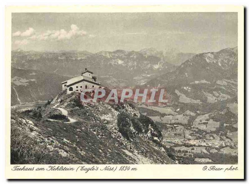 Postcard Modern Teehaus am Hehlstein Eagles Nest