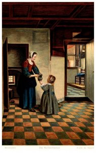 Pieter de Rooch , Mother and daughter