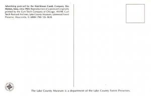 Hutchinson's Peacock Chocolates Advertising Unused 