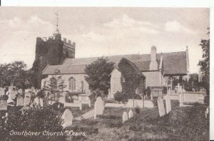 Sussex Postcard - Southover Church - Lewes - Ref 6196A