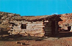 UT, Utah   ARCHES NATIONAL PARK~WOLFE CABIN~Civil War Veteran  Chrome Postcard