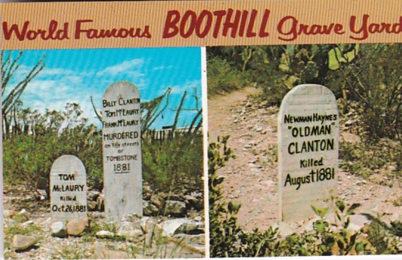 Arizona Tombstone Boothill Graveyard 1985