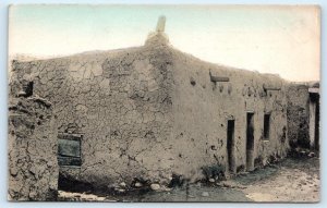 SANTA FE, NM New Mexico ~ OLDEST HOUSE in U.S. c1910s Handcolored Postcard