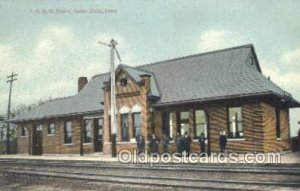 ICRR Depot, Cedar Falls, IA ,Iowa, USA Train Railroad Station Depot Unused 