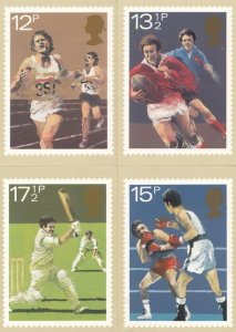 Cricket Boxing Rugby Union Athletics FULL SET OF MINT PHQ Postcard s