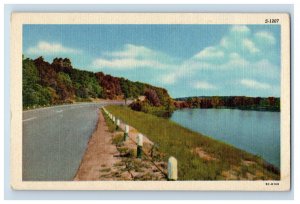 Vintage Wetumpka Alabama Postcard P96