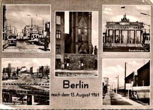 Germany Berlin After 13 August 1961 Multi View 1962