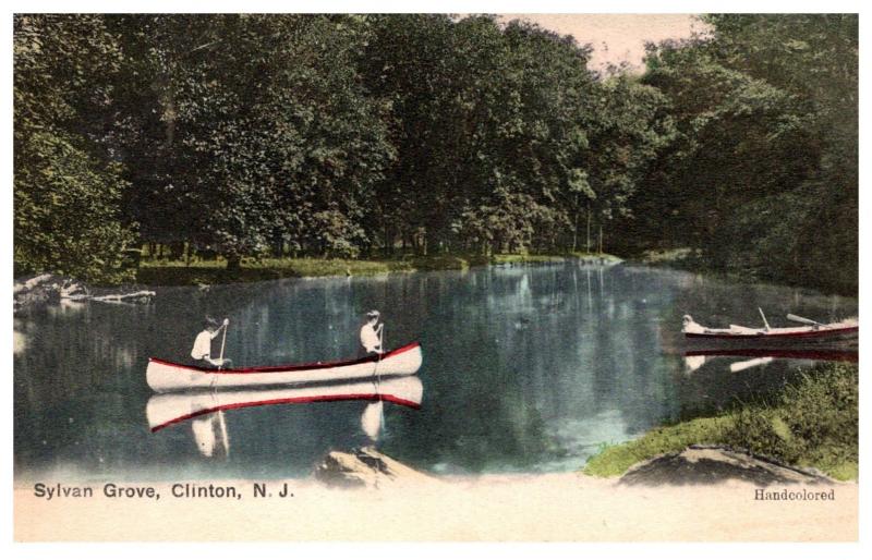 New Jersey Clinton , Sylvan Grove , Canoeing