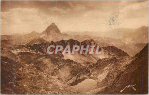 The Old Post Card pyrenees (b p) peak seen ossau neck Lurien