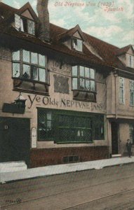 Suffolk Postcard - Old Neptune Inn (1639), Ipswich    RS22149