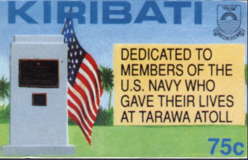Battle of Tarawa Memorial to U.S. Marines